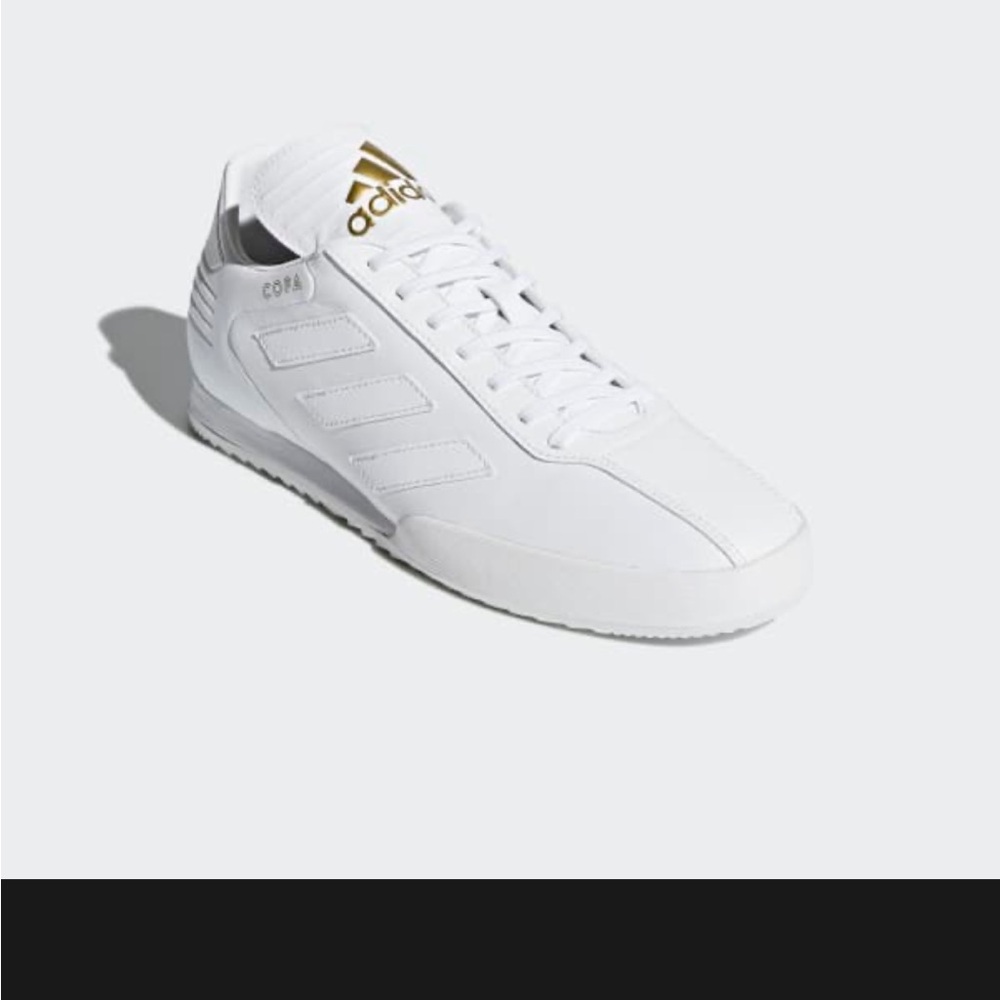 Adidas Copa Super. White/Gold. Size 8.5. NWT. $50 OBO…